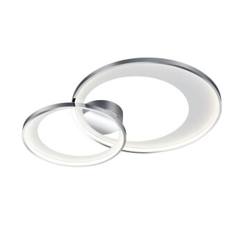 Ceiling Light Trio Leuchten GRANADA LED chrome, 1-light source