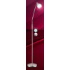 Globo ELLIOTT floor lamp matt nickel, 1-light source