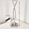 Horpmaal Table Lamp LED matt nickel, 2-light sources