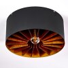 TOGO Ceiling Light brass, black, 1-light source