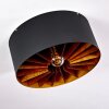 TOGO Ceiling Light brass, black, 1-light source