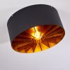 TOGO Ceiling Light brass, black, 1-light source