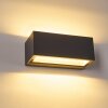SPIDERN Outdoor Wall Light LED aluminium, 1-light source