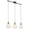 Eglo TARBES pendant light black, 3-light sources