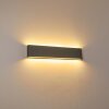TINGLEV Outdoor Wall Light LED grey, 2-light sources