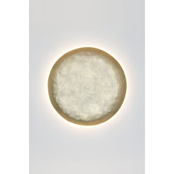 Holländer MALTES Wall Light LED gold, 1-light source