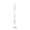 Paul Neuhaus POLINA Floor Lamp LED stainless steel, 2-light sources