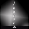 Paul Neuhaus POLINA Floor Lamp LED stainless steel, 2-light sources