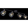 Globo MAHA Spotlight black, 4-light sources