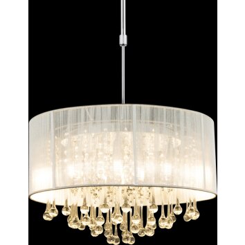 Globo SIERRA Pendant Light LED chrome, 12-light sources