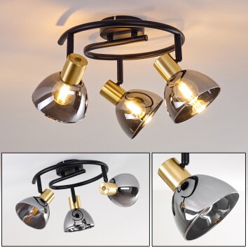 Mariefred Ceiling Light black, 3-light sources