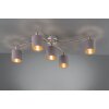Trio GARDA Ceiling light matt nickel, 5-light sources