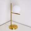 HOGATZA Table Lamp brass, 1-light source