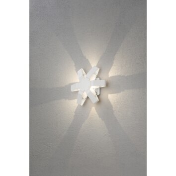 Konstsmide PESCARA wall light LED white, 1-light source