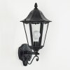 ESTELI Outdoor Wall Light black, 1-light source