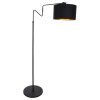 Steinhauer Linstrom Floor Lamp black, 2-light sources