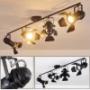 LICHINGA ceiling spotlight black, 4-light sources