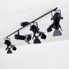 LICHINGA ceiling spotlight black, 4-light sources