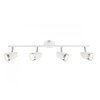 Globo spotlight beam LED white, 4-light sources