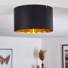 TOGO Ceiling Light brass, black, 1-light source