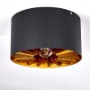 TOGO Ceiling Light brass, black, 1-light source