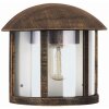 Albert 225 outdoor wall light brown, brass, 1-light source