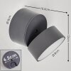 SCHELDE Outdoor Wall Light LED anthracite, 1-light source