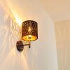 Liared Wall Light black-gold, 1-light source