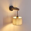 Adelboden Wall Light Dark wood, black, 1-light source