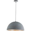 Globo MIRAM pendant light grey, 1-light source