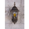 Antibes outdoor wall light brown, gold, 1-light source