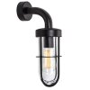 KS Verlichting Porto Wall Light black, 1-light source