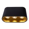 Globo LORO Ceiling Light LED black, 1-light source