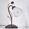 Peccia Table Lamp rust-coloured, 1-light source