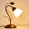 Peccia Table Lamp rust-coloured, 1-light source