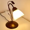 Peccia Table Lamp rust-coloured, 1-light source