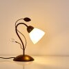 Peccia Table Lamp rust-coloured, 1-light source