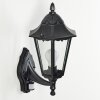ESTELI Outdoor Wall Light black, 1-light source, Motion sensor