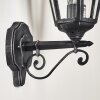 Lignac Outdoor Wall Light black, silver, 1-light source