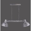 Leuchten-Direkt SAMIA Pendant Light grey, 2-light sources