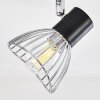 Ceiling Light Burkal chrome, black, 4-light sources