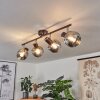 Arconciel Ceiling Light brown, 4-light sources