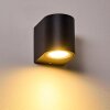NORDBORG Outdoor Wall Light LED black, 1-light source