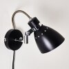 Stranderott Wall Light black, 1-light source