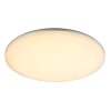 Globo outdoor ceiling light LED silver, 1-light source