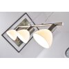 Reality DALLAS nickel pendant light matt nickel, 3-light sources