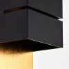 Tora Wall Light black-gold, 1-light source