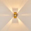 Tora Wall Light black-gold, 1-light source