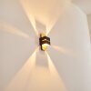 Tora Wall Light black-gold, 1-light source