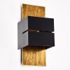 Tora Wall Light black-gold, 1-light source